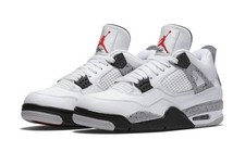 scarpe AJ4 Retro White Cement Taglia EU 36-45