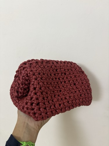 Clutch bag rossa ecopelle - clutch,