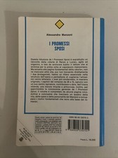 A.MANZONI I PROMESSI SPOSI SALANI NARRATIVA I CLASSICI PER LA GIOVENTÙ 1985