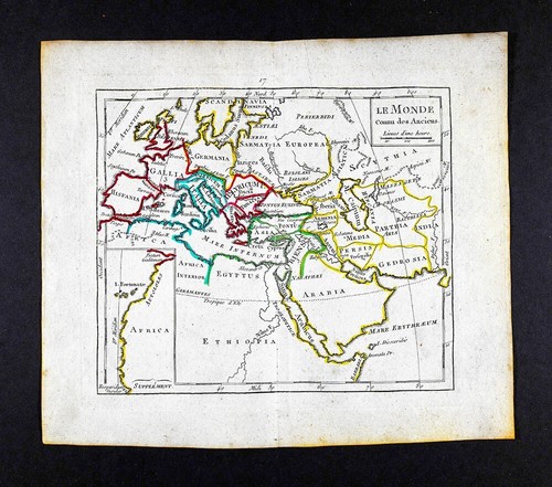 Mappa delalain 1810 mondo - 1810,