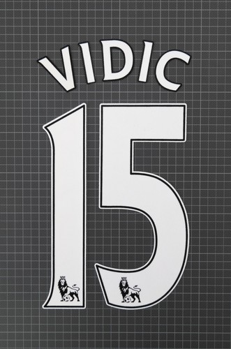 Vidic 2007 2013 taglia - #15, 2007-2013