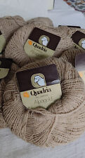 Stock magazzino! Alpaca 63% Quadria by Lanerossi Filato eccezionale Beige 370gr