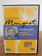 LE MIGLIORI INCHIESTE DI MAIGRET (JEAN RICHARD) SERIE TV ANNI '60/'70 IN 8 DVD
