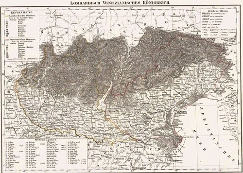 Originale antica mappa - originale,