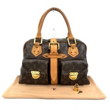 Borsa a mano Louis Vuitton Monogram Manhattan GM M40025 autentica