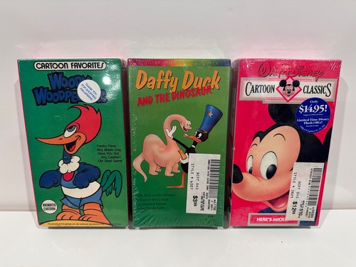 Vintage cartoons vhs lot - vintage,