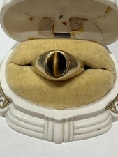 Anello antico uomo oro giallo