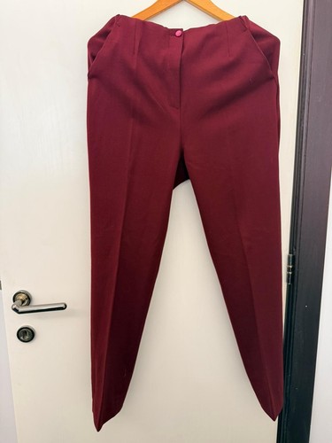 Pantaloni donna bordeaux - , slim