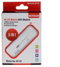 Chiavetta 4G LTE USB Modem 150Mbps Bianco Internet Portatile Dati Wi-Fi Mobile