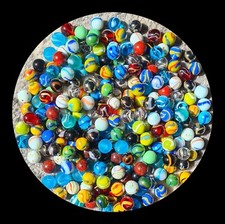 50 BIGLIE DI VETRO Miste 1.6cm