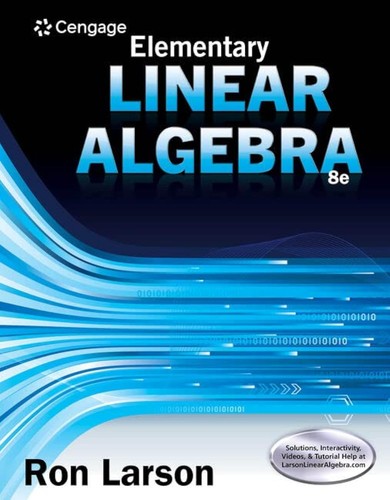 Elementary linear algebra - elementary,