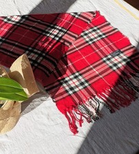 Sciarpa burberry rossa - sciarpa,