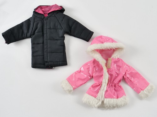 Barbie tenuta parka nero - parka,