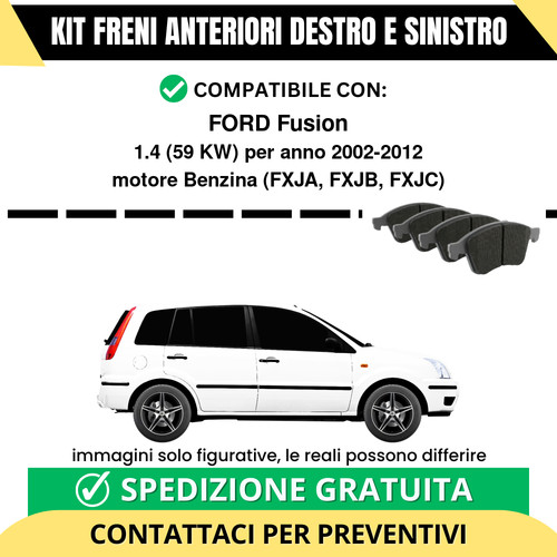 Pastiglie freno anteriori per - freno,