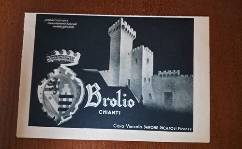 Pubblicità brolio chianti - pubblicità,