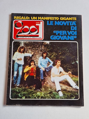 Ciao 2001 1971 the who - ciao, 41-1971