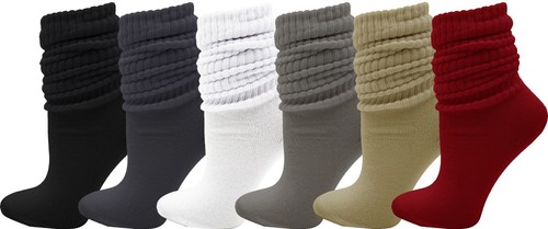 Paia calze slouch donna - 6,