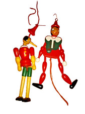 Pinocchio Wooden Jointed Doll