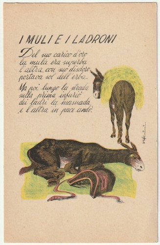 Favole fedro muli e i - fedro,
