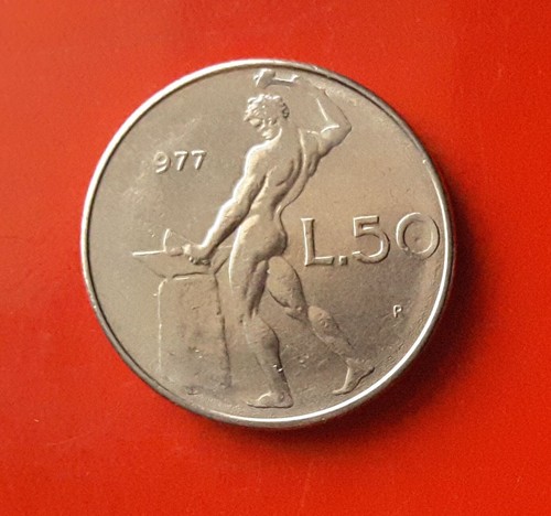 Lire 1977 errore senza - 50,
