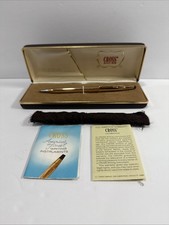 Croce 1/20th Penna Riempita Oro 14k Solo Con Scatola Originale, Ha Mono
