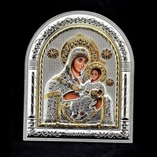 Icona bizantina Maria in
