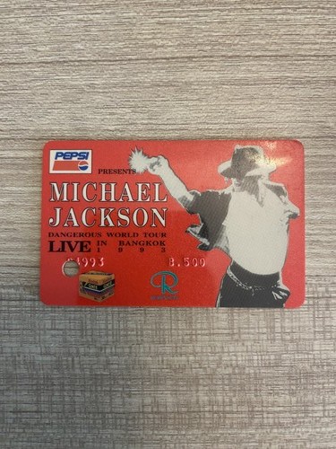 Michael jackson biglietto - michael,