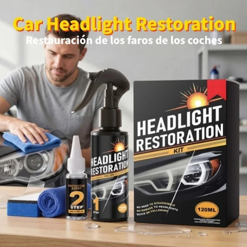 Headlight restoration kit - headlight,
