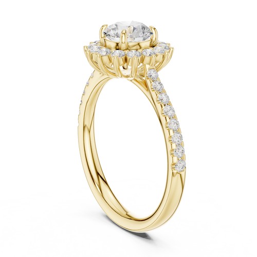 Anello con diamanti prima - anello,