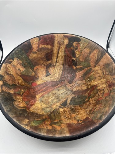 Ciotola decorativa decoupage