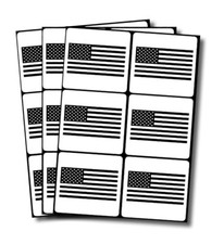 Adesivi bandiera USA