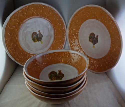 Tema gallo ceramica - tema,