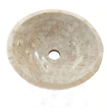 Lavabo integrato 12" rotondo