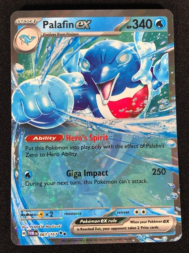 Pokemon palafin 061 - ex, 061/167