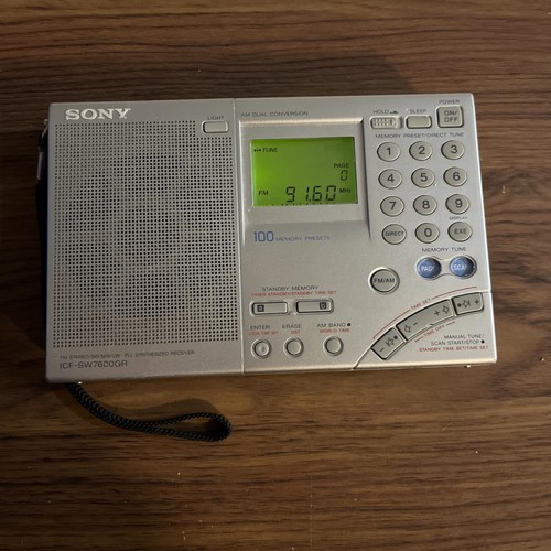 Sony icf sw7600gr pll - icf-sw7600gr,