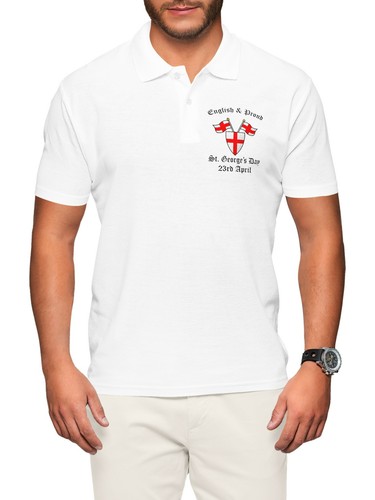 Polo uomo ricamata georges - st,