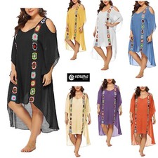 Vestito Copricostume Caftano