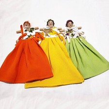 Bambola canovaccio da cucina made in Italy fatta a mano