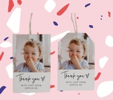 Tag segnaposto bomboniera con