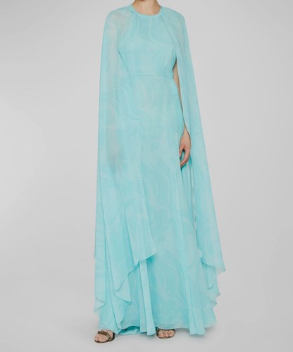 Abito donna etro - blu, seta
