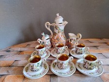 Servizio Tazzina Da Caffe In Porcellana di Capodimonte