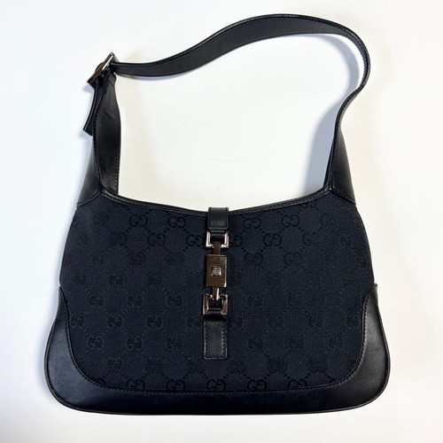 Gucci jackie tela - tela, pelle