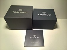 ULTRA RARE TAG HEUER CARRERA CRONOGRAPH CALIBRO 01 WATCH BOX + BOOKLET 2017