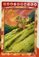 Pokèmon charmander custom card Olografica , carta alterata originale
