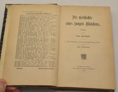 Geschichte eines jungen - eines,