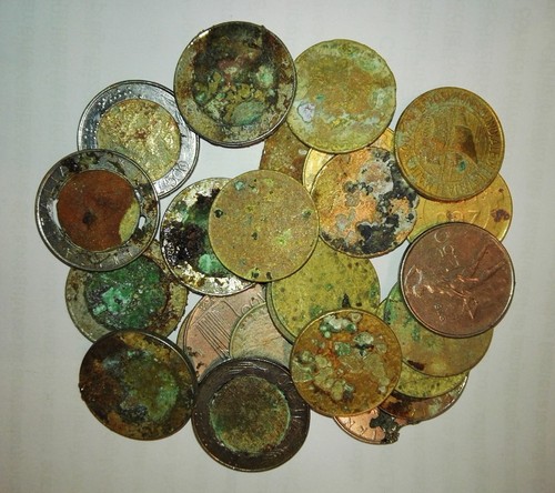 Vecchie monete lire - 25,