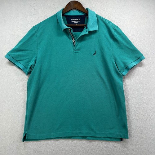 Polo nautica uomo teal - nautica, xl