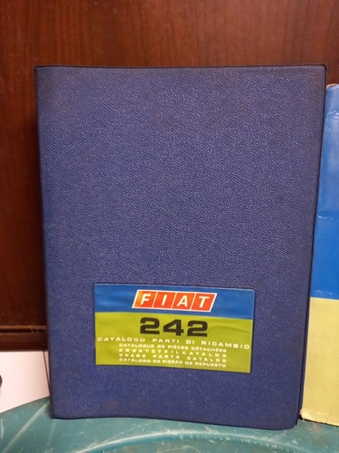 Fiat 242 catalogo - parti, di