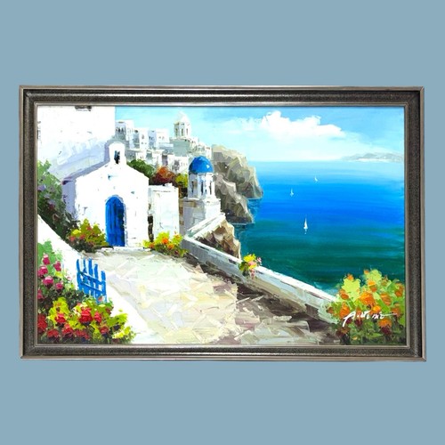 Dipinto olio impressionista - dipinto,