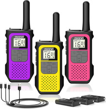 Walkie-Talkie Ricaricabile Con